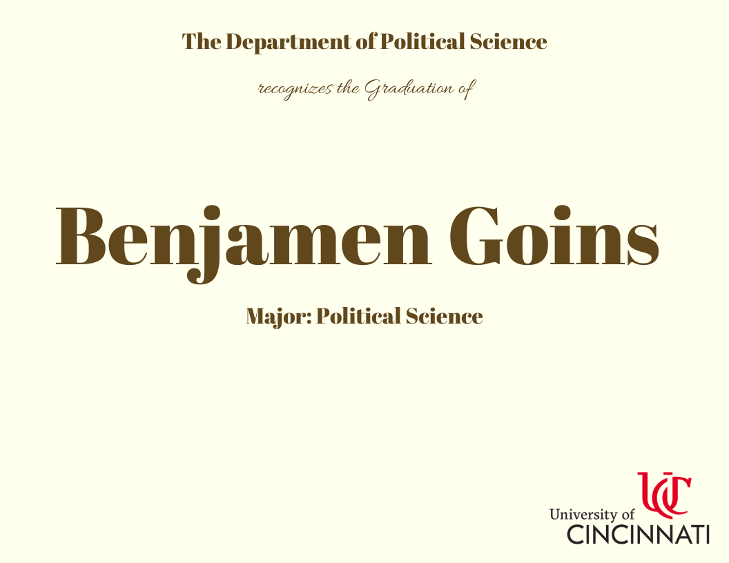 Benjamen Goins